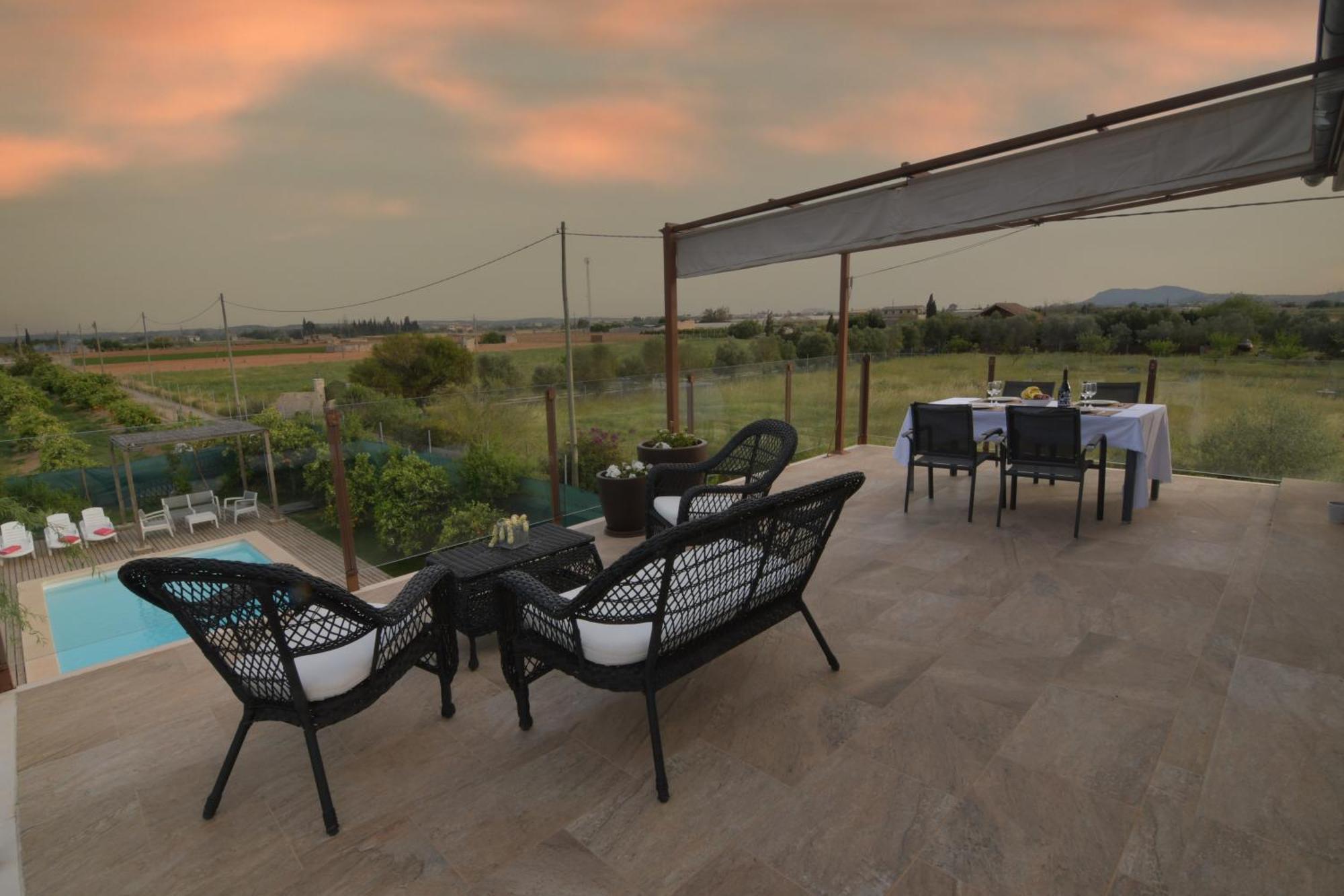 Els Tarongers Perfect For Families Or Friends Villa Sa Pobla Exterior photo